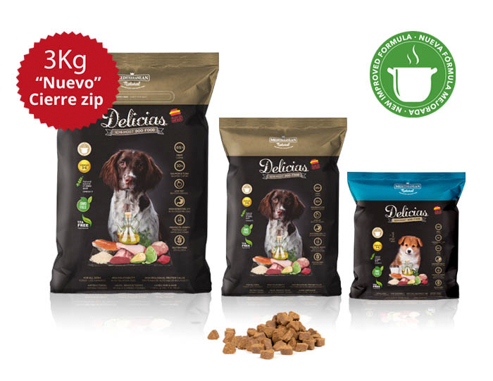 Imagen Nuevas Delicias alimento semi húmedo para perros